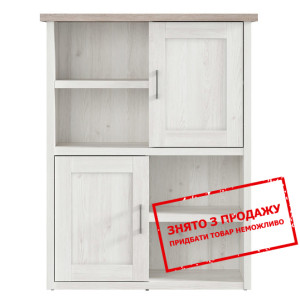 Стелаж  Luca Juzi REG2D BRW 2-дверний Модрина сібі...